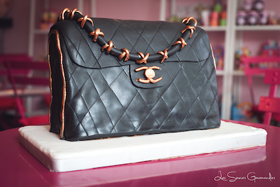 gateau sac chanel